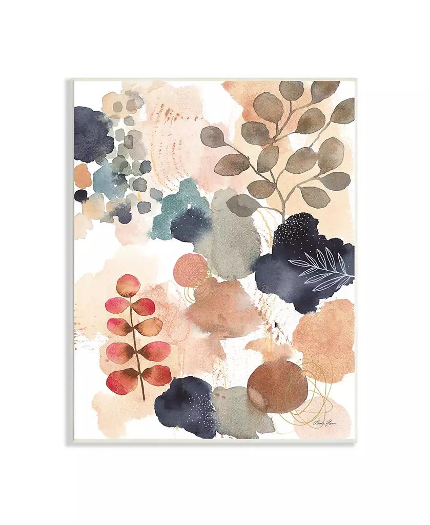 Stupell Industries Abstract Boho Botanical Shapes Wall Plaque Art