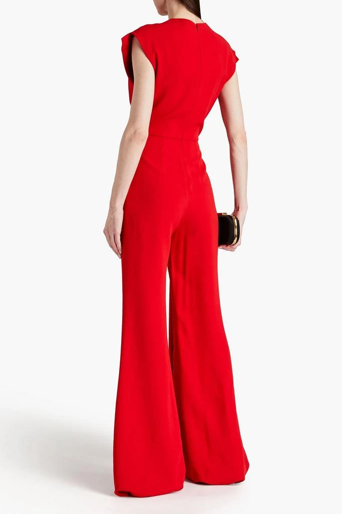 Elie Saab Draped cady wide-leg jumpsuit 3