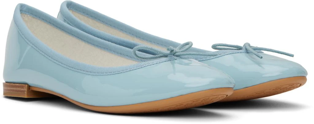 Repetto Blue Cendrillon Rubber Sole Ballerina Flats 4