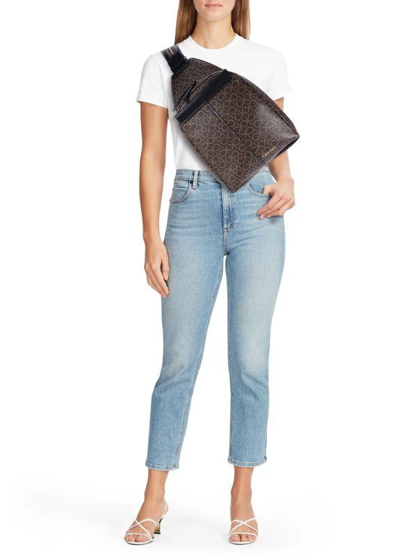 Calvin Klein Millie Logo Print Backpack 2