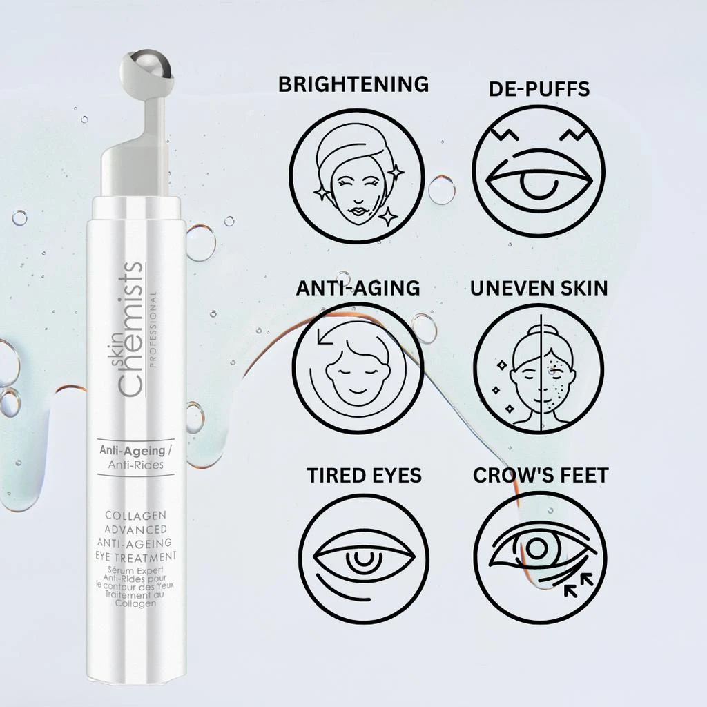 skinChemists Collagen Advanced Anti-Aging Eye Treatment 0.5 fl oz 5