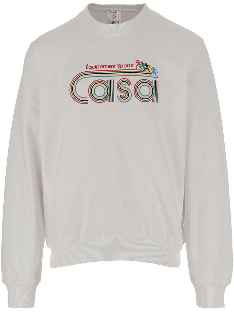 Casablanca Casablanca Equipement Sportif Embroidered Sweatshirt 1
