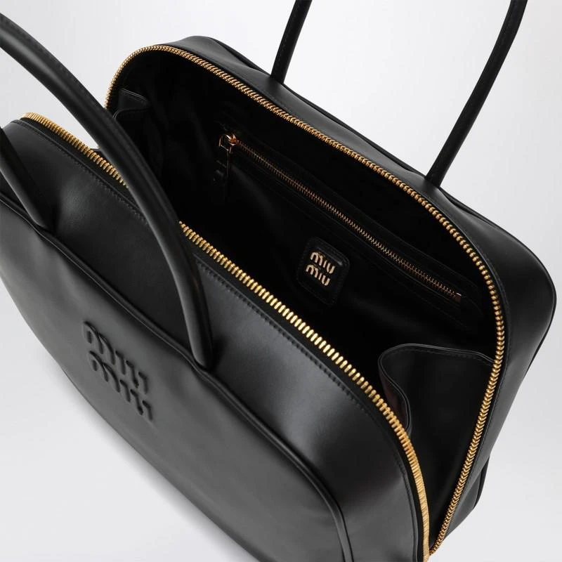 Miu Miu Beau black leather bag 6