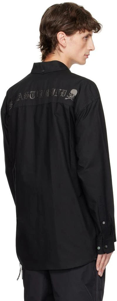 mastermind JAPAN Black Oxford Shirt 3