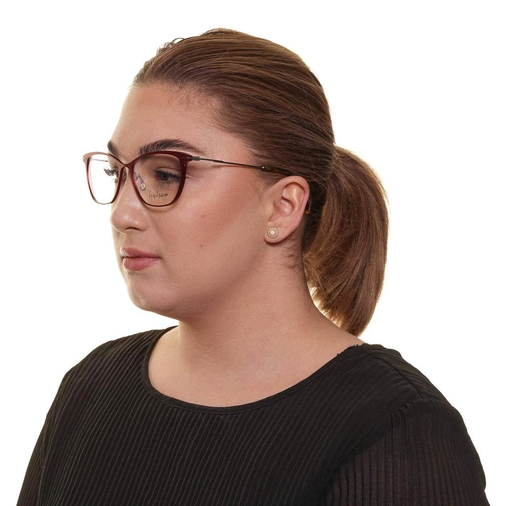 YOHJI YAMAMOTO Yohji Yamamoto Red  Optical Frames 4