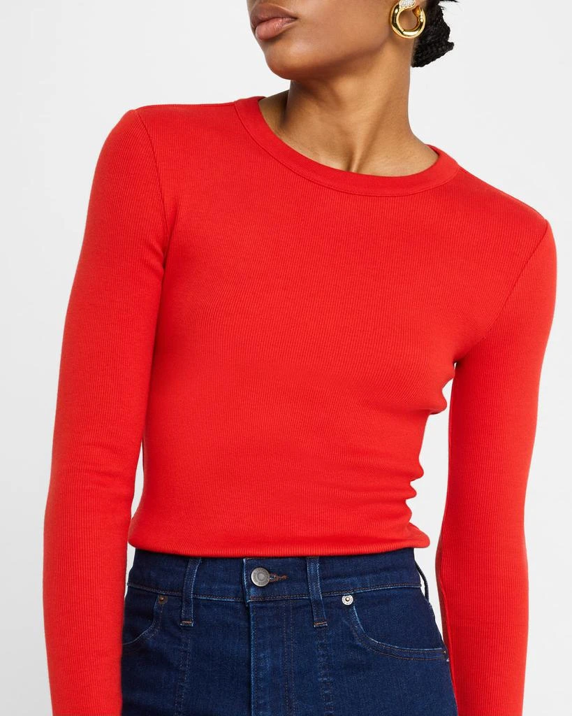 VERONICA BEARD Pruitt Long-Sleeve Tee 5
