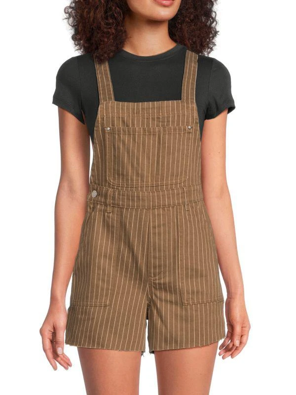 WeWoreWhat Striped Sleeveless Romper 1