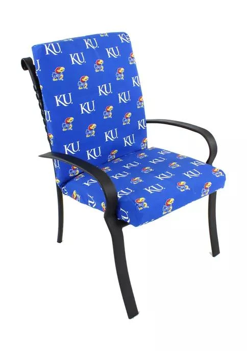 College Covers NCAA Kansas Jayhawks 2 Piece Chair Cushion
