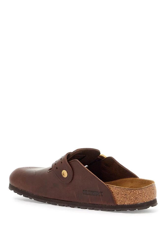 Birkenstock boston bold leather clog with sab 3