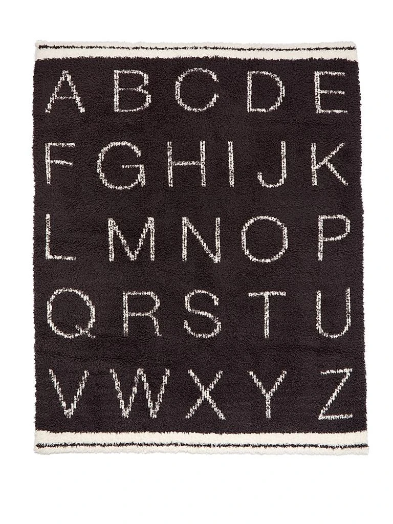 Barefoot Dreams Cozychic Alphabet Stroller Blanket 1
