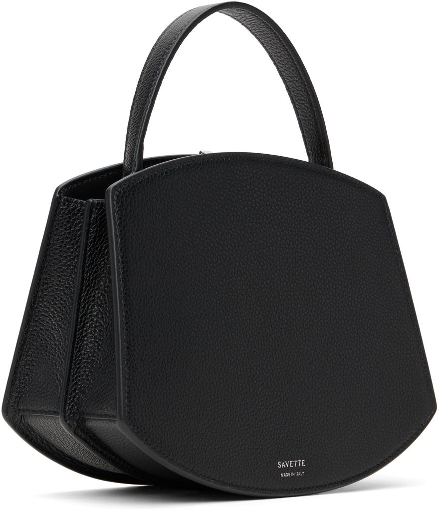 Savette フローレンス 20 レザートートバッグ ブラック Florence 20 in Coffee Leather · Savette
