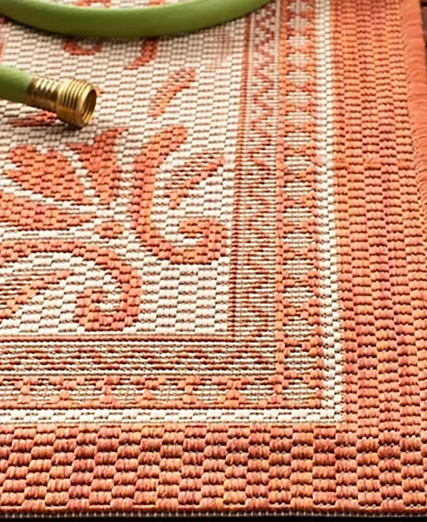 Safavieh Courtyard Natural and Terra Area Rug Collection 2