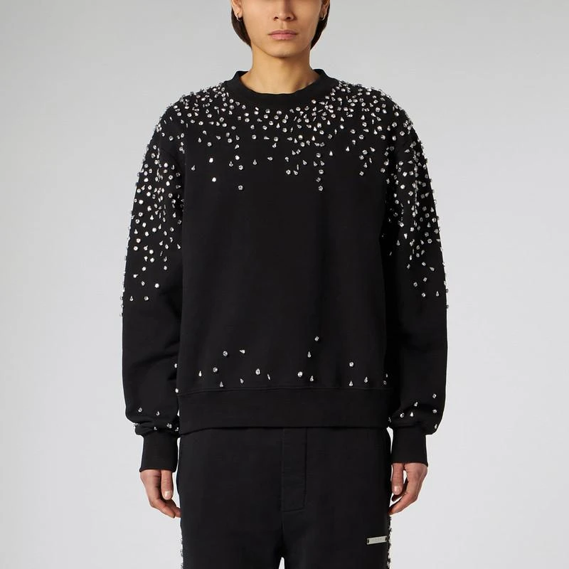 1989 STUDIO crew-neck sweatshirt Crystals 1
