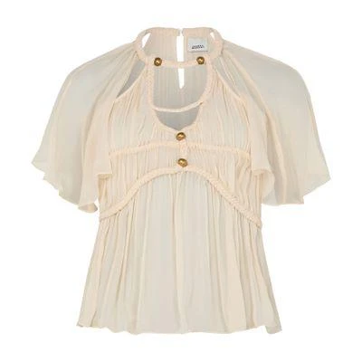 Isabel Marant Rosaline short-sleeved top 1