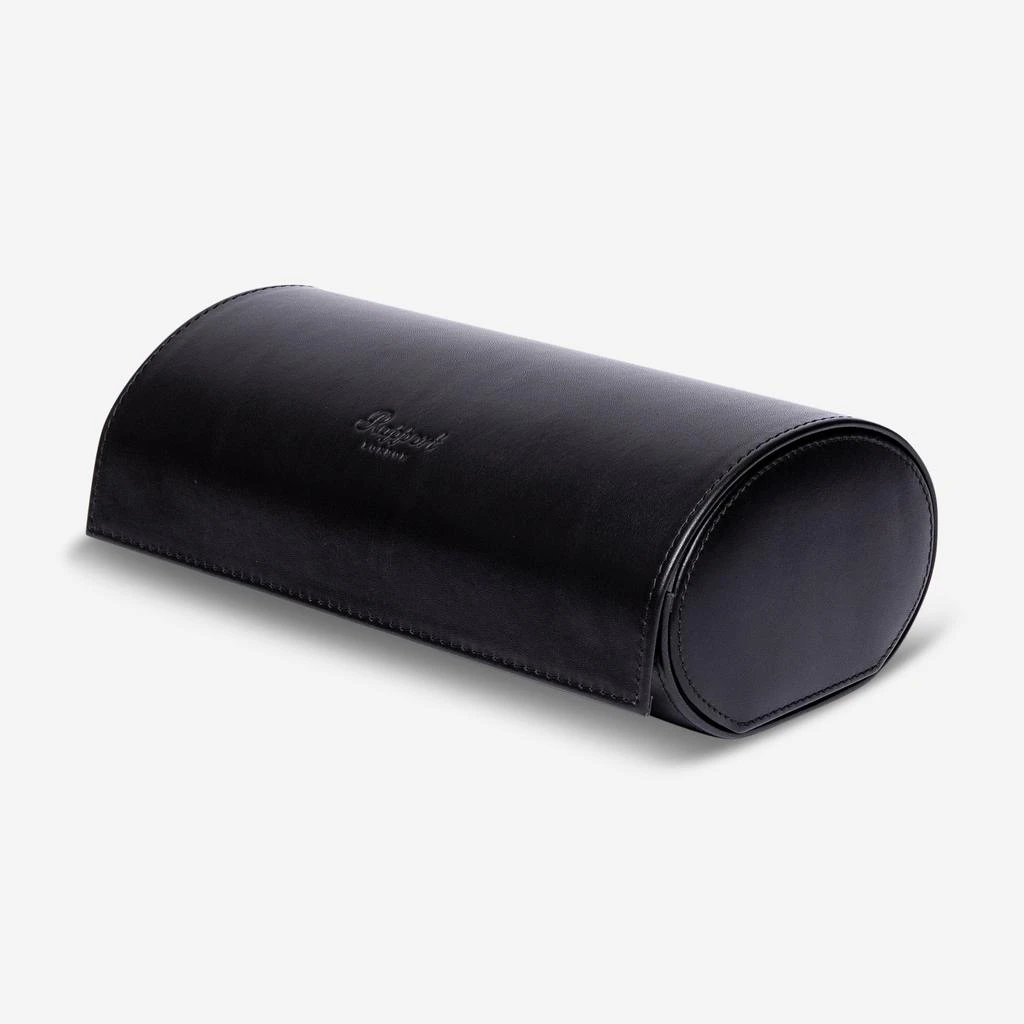 Rapport Rapport Hyde Park Black Leather Three Watch Roll D281 5