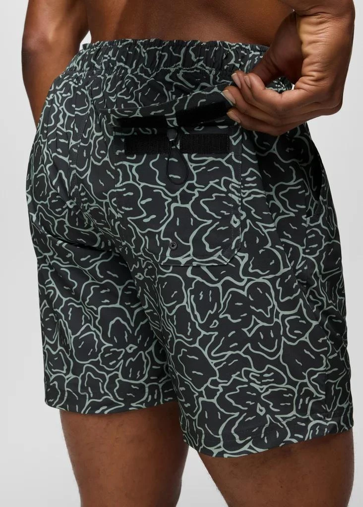 Prana Mens prAna La Jolla Lined Swim Short - Shadow Feelings 5