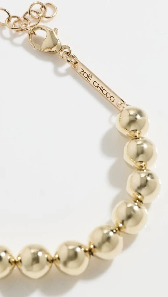 Zoe Chicco 14k Gold 6mm Bead Bracelet 3