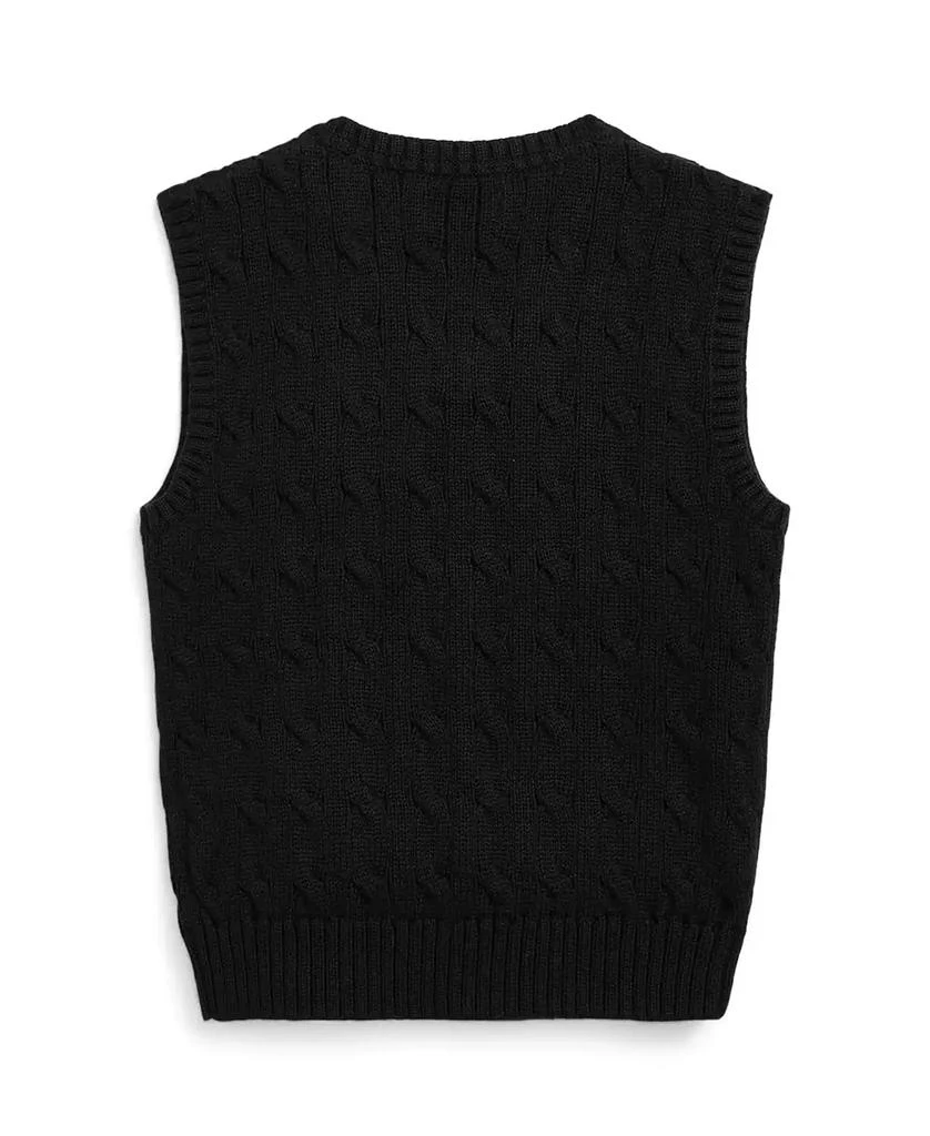 Ralph Lauren Toddler and Little Boys Cable-Knit Sweater Vest 8