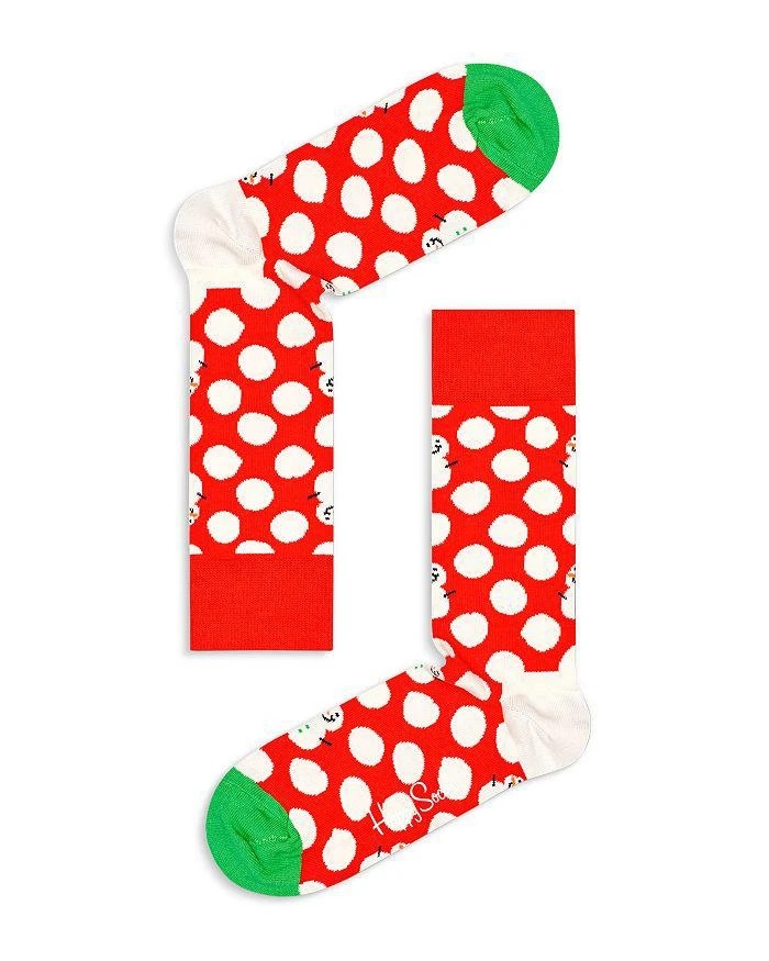 Happy Socks Big Dot Snowman Sock Gift Set 5