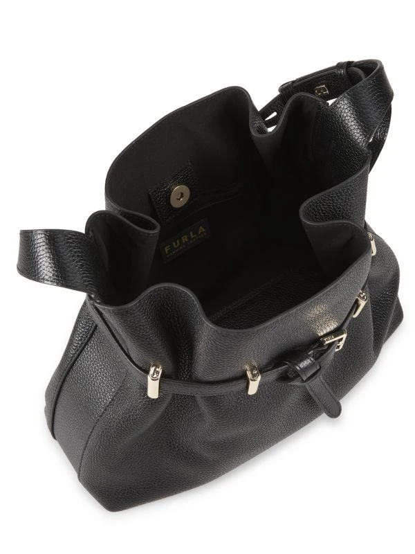 Furla Logo Leather Hobo Bag 3