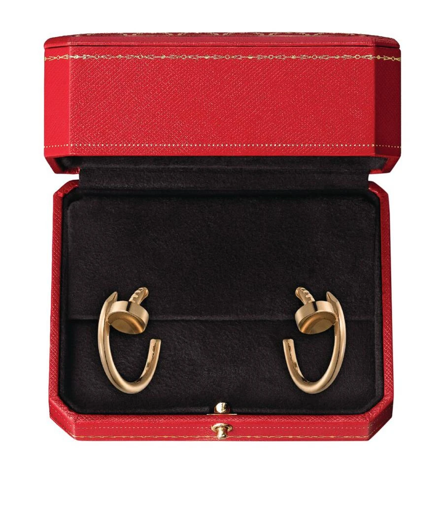 Cartier Yellow Gold Juste un Clou Hoop Earrings 2