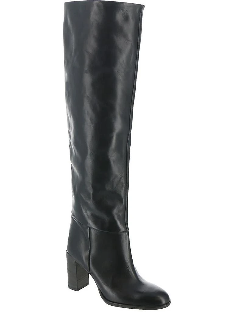 Free People Dakota Womens Leather Tall Knee-High Boots 1