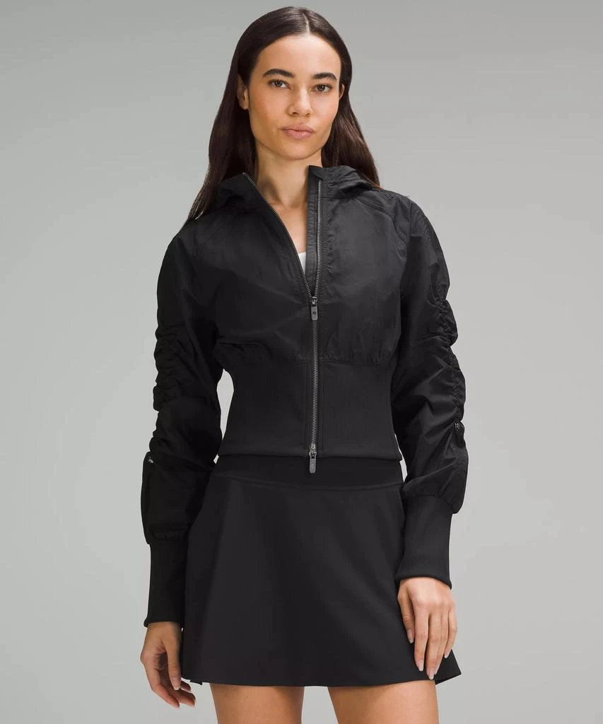 lululemon Ruched Ribbed-Waist Jacket 1