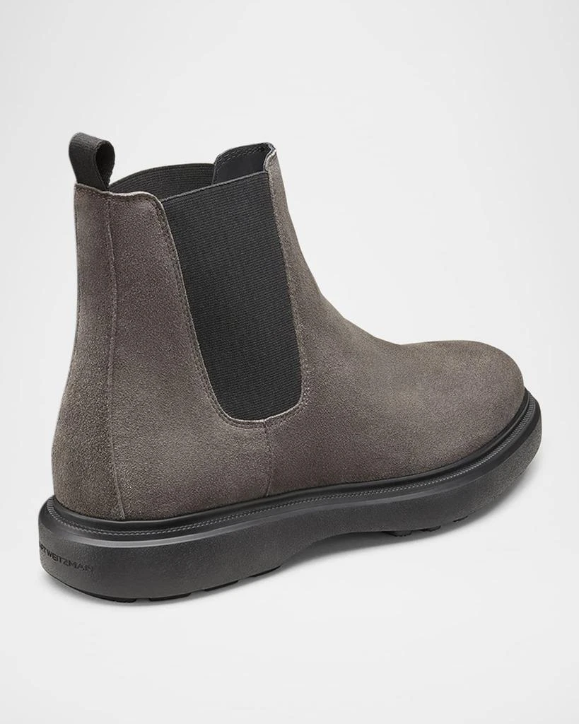 Stuart Weitzman Men's Amos Suede Chelsea Boots 3