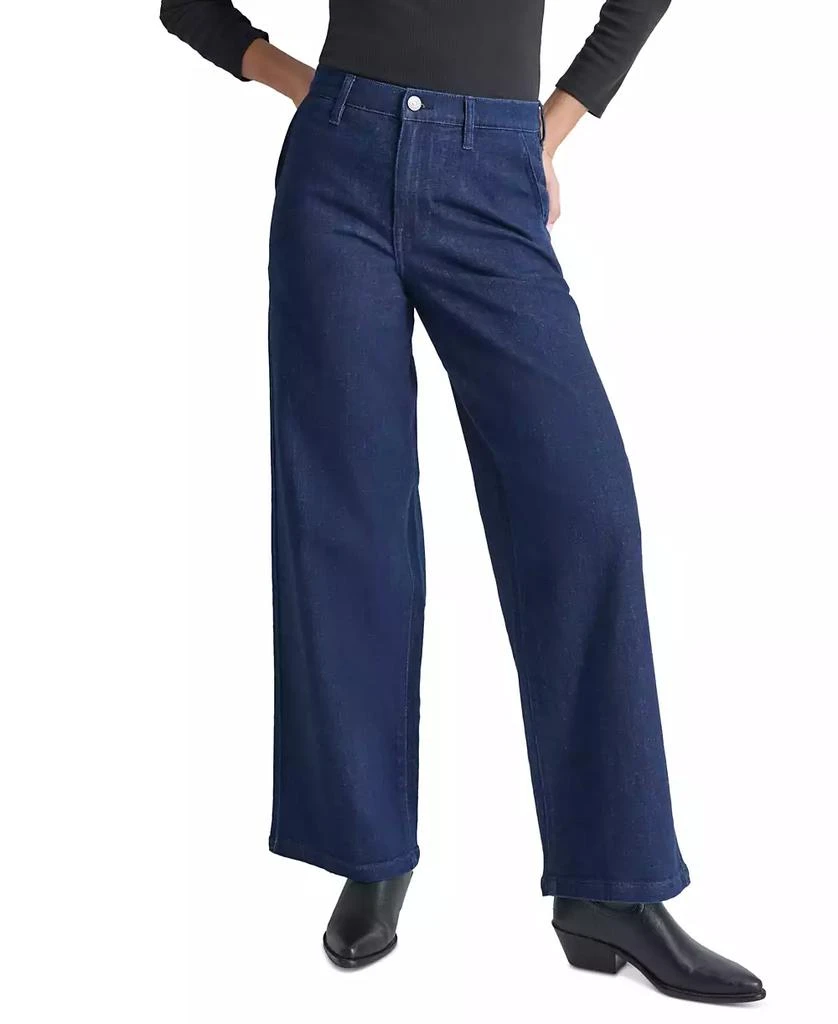 Jack High Rise Wide Leg Trouser Denim