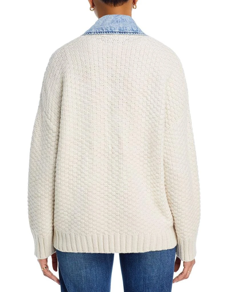 Blank NYC Last Call Mixed Media Cardigan 3