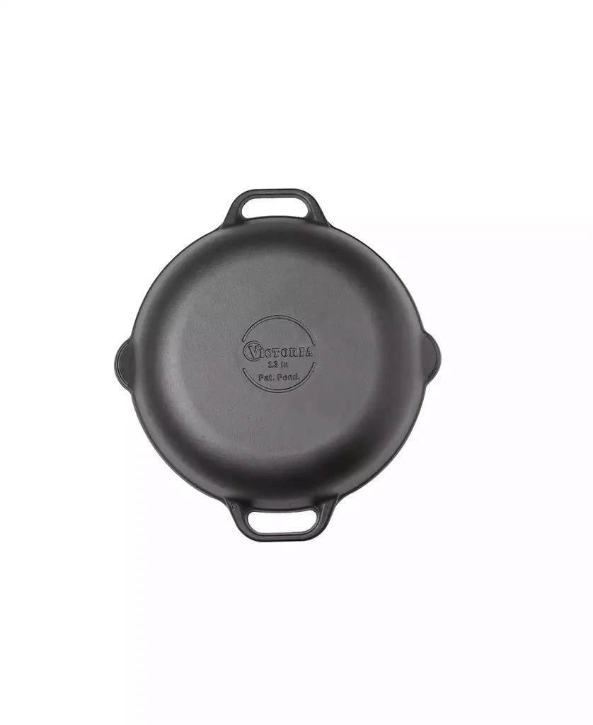 Victoria Cast Iron 13" Skillet 3