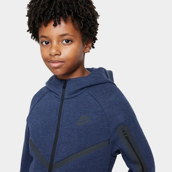 NIKE Boys' Nike Sportswear Tech Fleece Full-Zip Hoodie 4