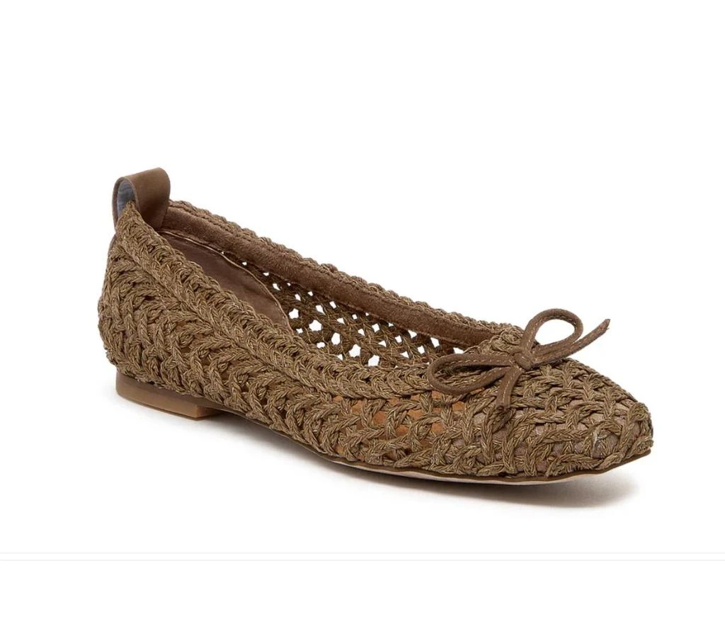 Kelsi Dagger Kelsi Dagger - Frankie Armadillo Crochet Ballet Flats 1