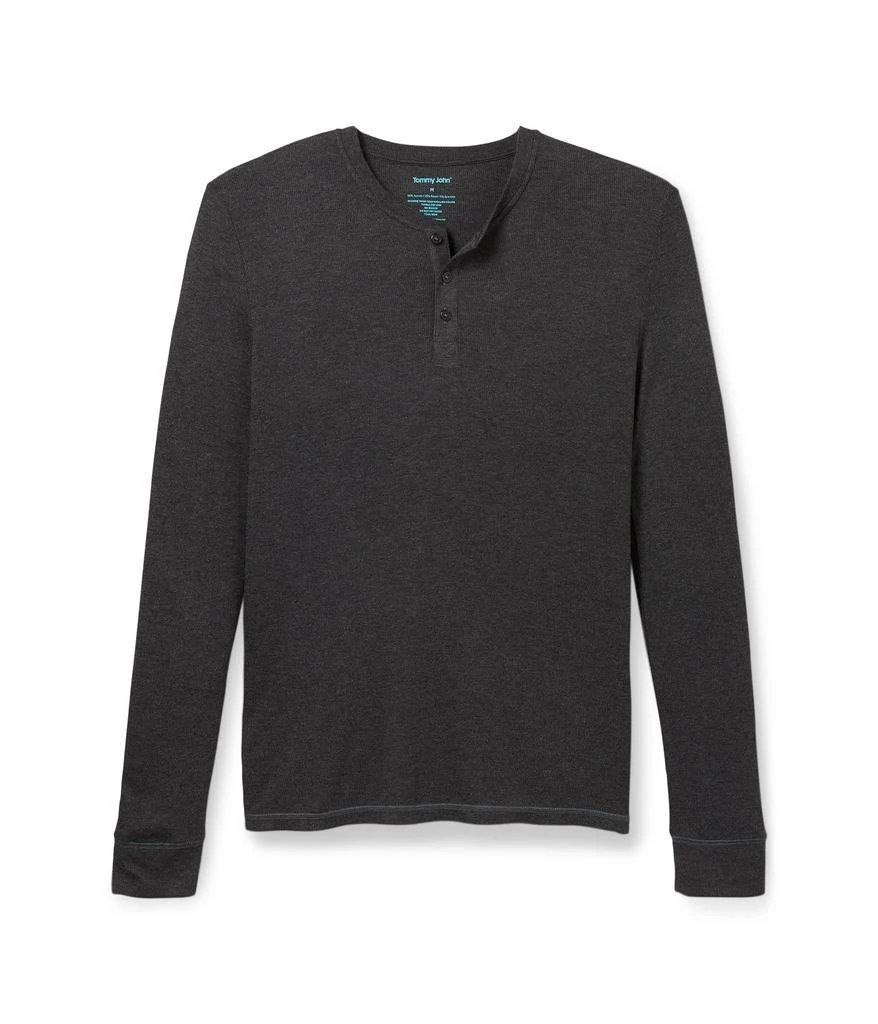 Tommy John Lounge Long Sleeve Henley 3