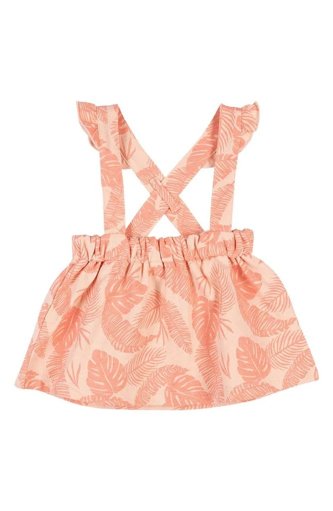 Petit Lem It's A Jungle Out There Print Bodysuit, Skirt Overall & Headband 3-Piece Set 2