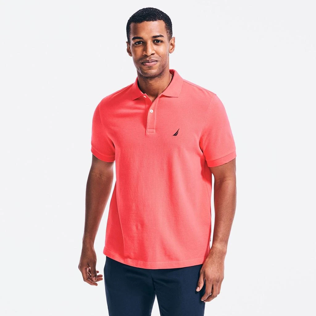 Nautica Nautica Mens Classic Fit Deck Polo 1