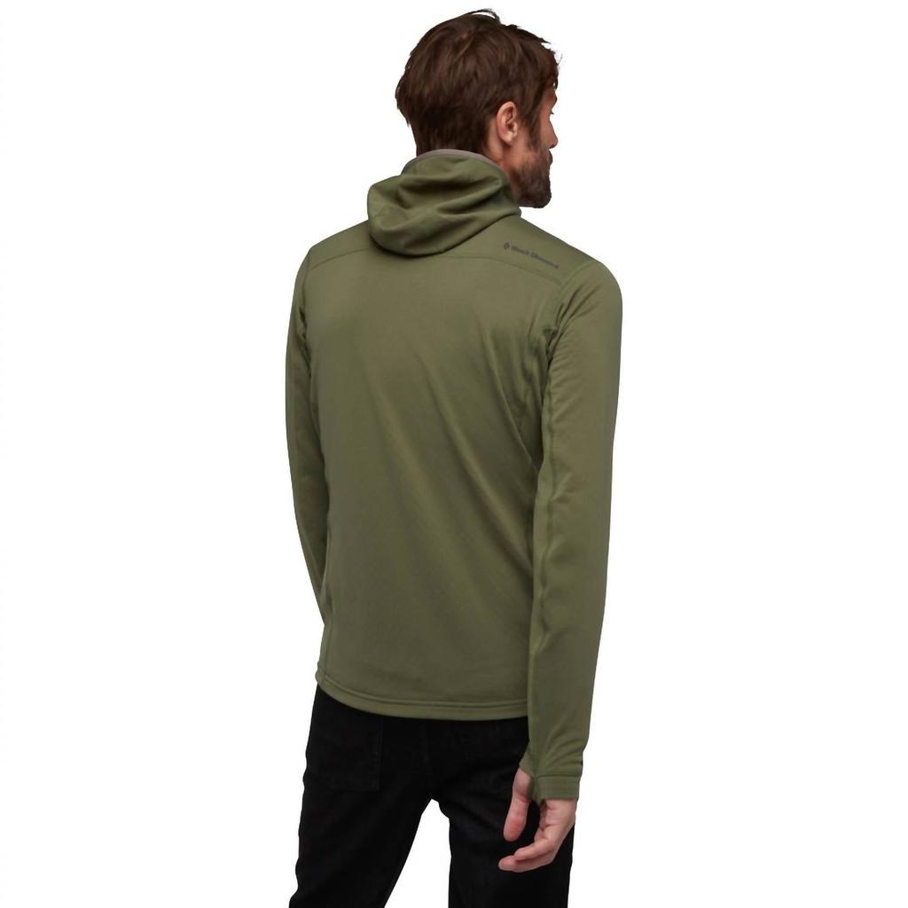 Black Diamond Coefficient Quarter Zip Hoody In Tundra