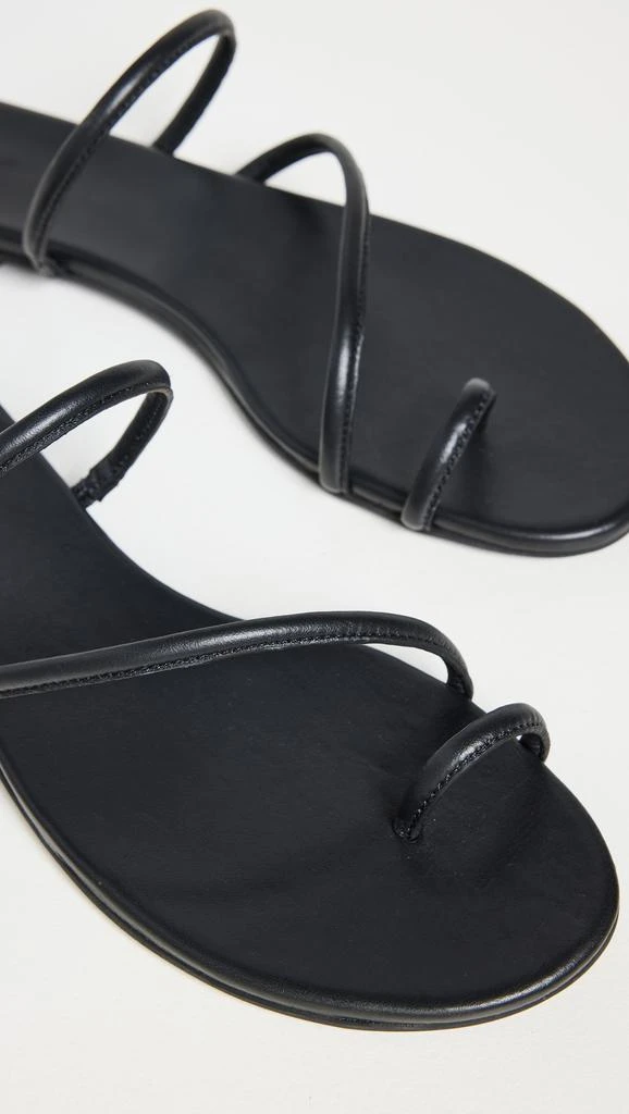 Reformation Ludo Toe Ring Strappy Flat Sandals 5
