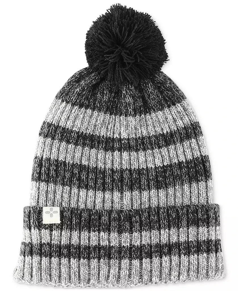 Sun + Stone Men's Striped Pom-Pom Hats, Created for Macy's 1