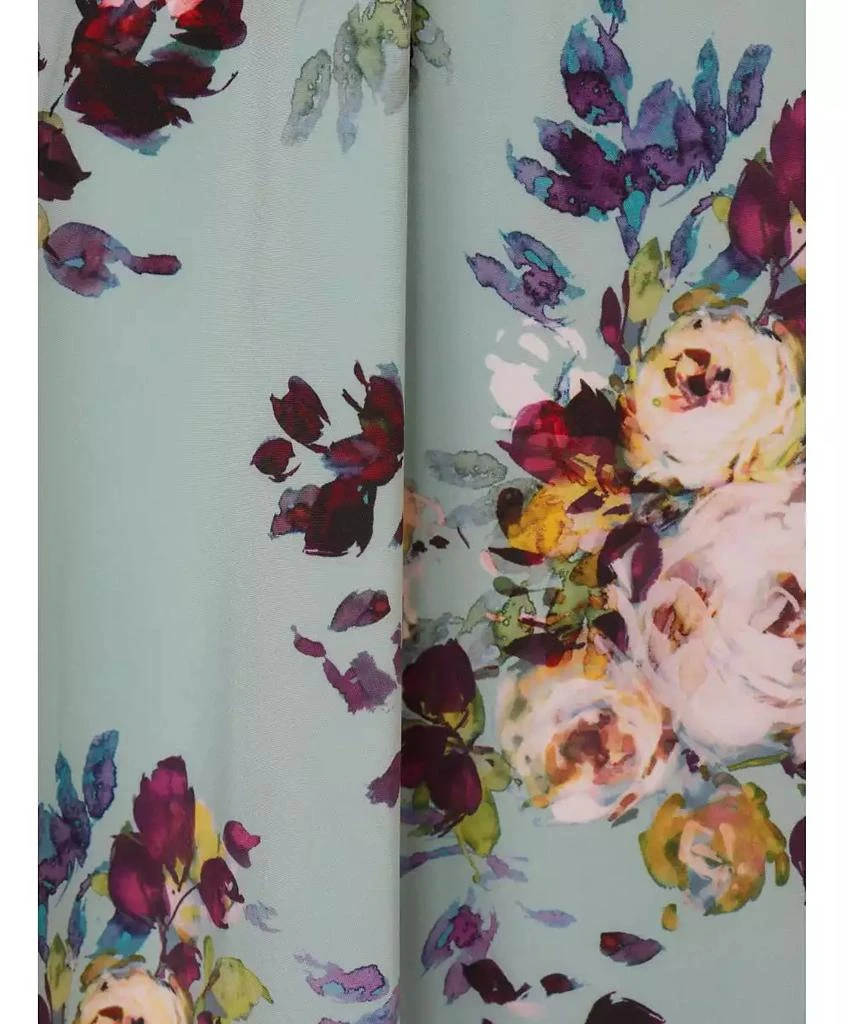 Adrianna Papell Women's Halter Chiffon Midi Dress 7