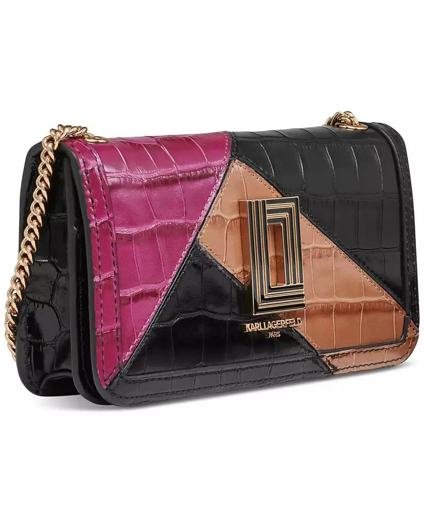 Karl Lagerfeld Paris Kosette Chain Strap Embossed Wallet 3