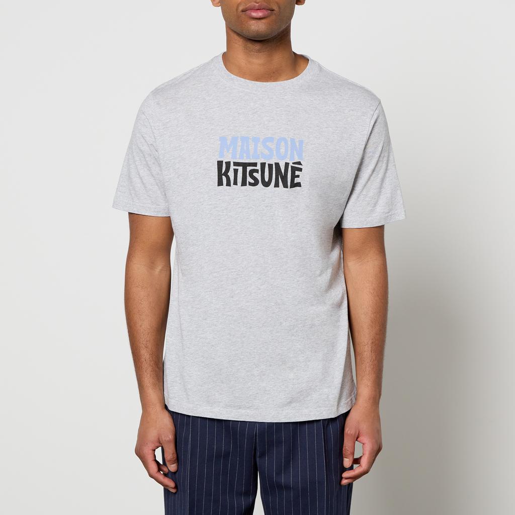 Maison Kitsune Maison Kitsuné Surf Club Cotton-Jersey T-Shirt