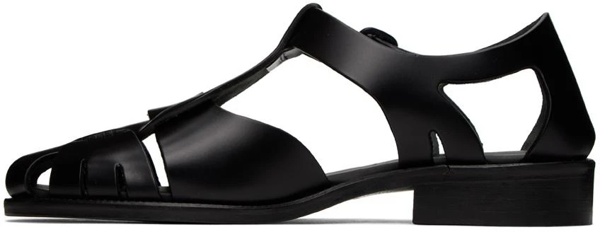 HEREU Black Pesca Sandals 3