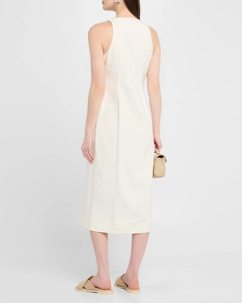 SIMONMILLER Zapata Linen-Blend Midi Dress 3