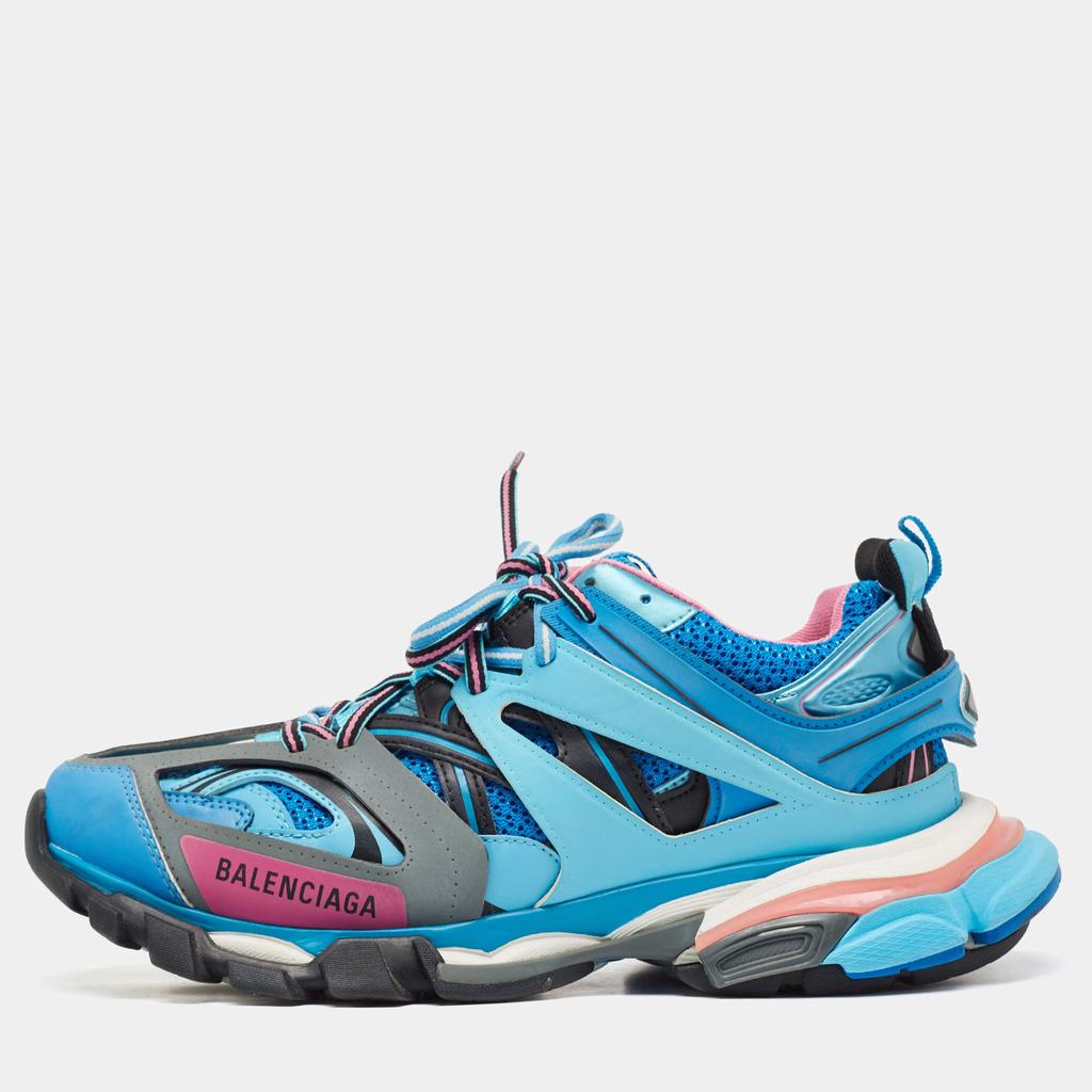 Balenciaga Balenciaga Multicolor Faux Leather and Mesh Track