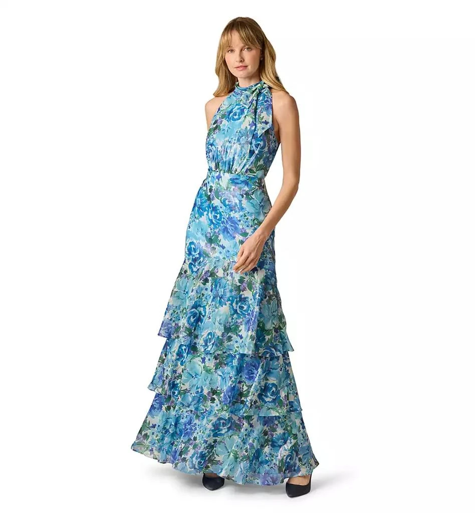 Adrianna Papell Petite Chiffon Ball Gown