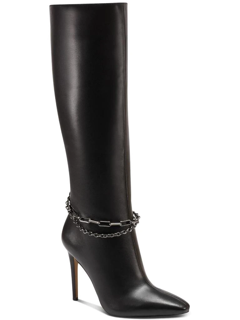 Vince Camuto Felinda Womens Leather Stiletto Knee-High Boots 1
