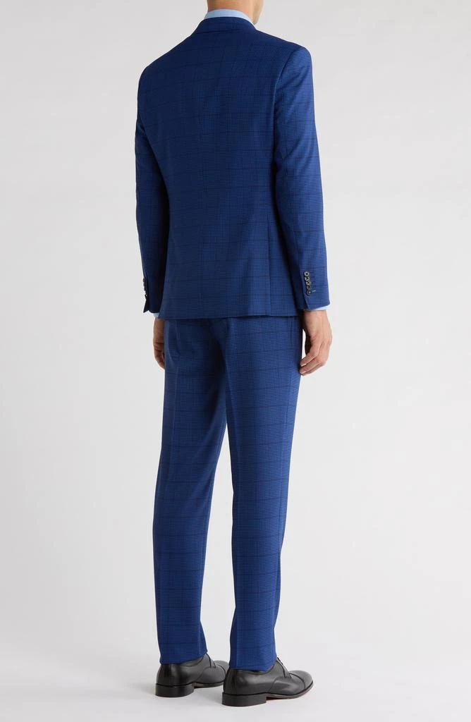 English Laundry Trim Fit Plaid Two-Piece Suit 2