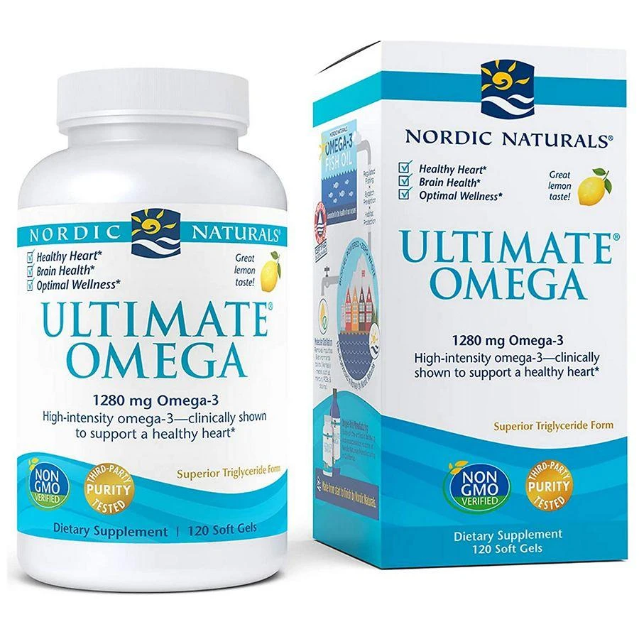 Nordic Naturals Ultimate Omega Soft Gels Lemon 3