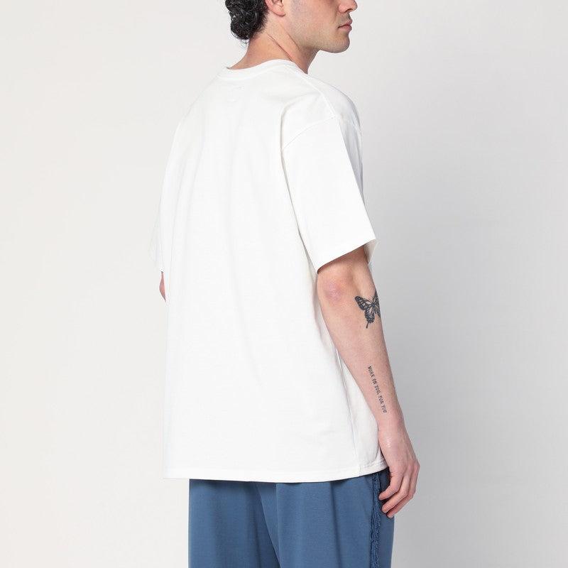 Needles Men's T-Shirt With Logo Patch
